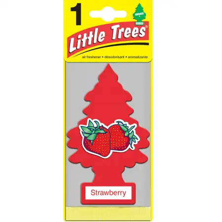 LITTLE TREES АРОМАТИЗАТОР ЁЛОЧКА "КЛУБНИКА" (STRAWBERRY)
